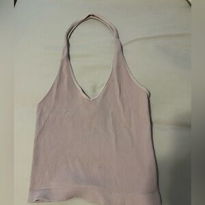 Women's Pink Halter Top